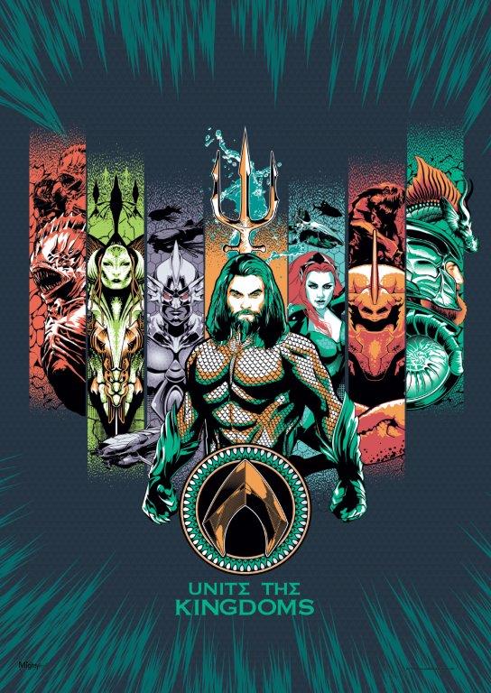 MP17240427 Aquaman Unite the Kingdoms MightyPrint Wall Art