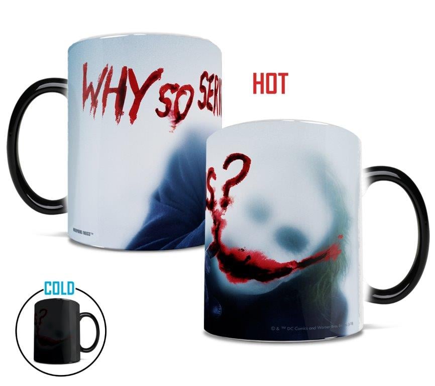 Picture of Trend Setters MMUG742 The Dark Knight Why So Serious Morphing Heat-Sensitive Mug