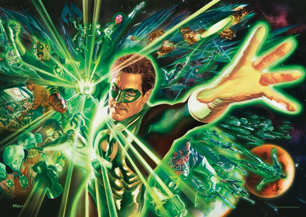 DC Green Lanterns Light MightyPrint Wall Art