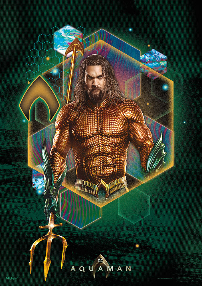 Aquaman Oil Spill MightyPrint Wall Art
