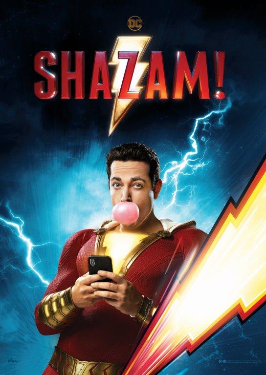 Shazam Electric Hero MightyPrint Wall Art