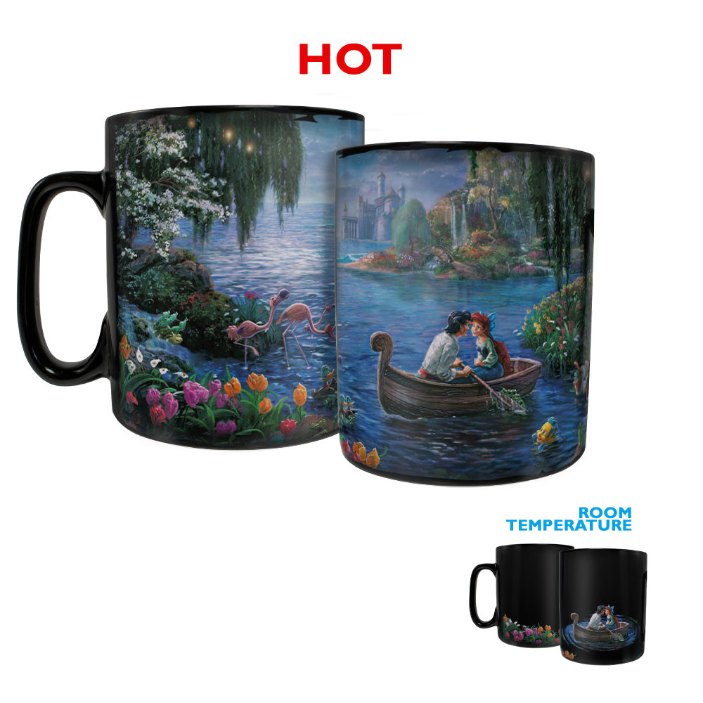Picture of Trend Setters MMUGC956 Thomas Kinkade the Little Mermaid II Clue Morphing Heat-Sensitive Mug