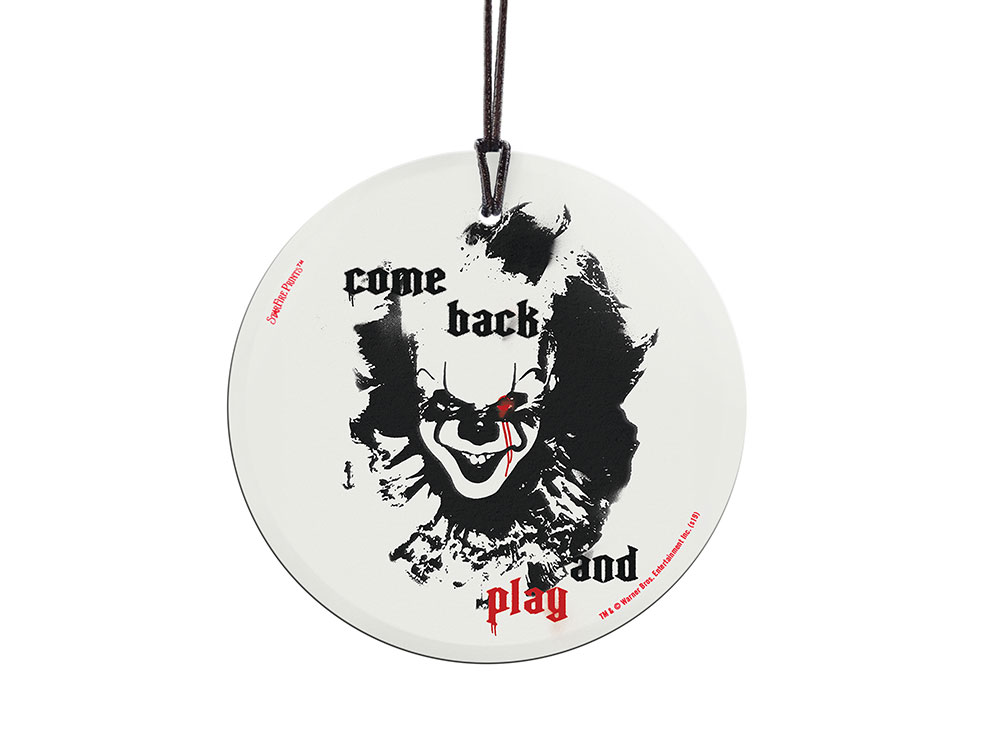 SPCIR983 IT Chapter 2 Come Back & Play StarFire Prints Hanging Glass