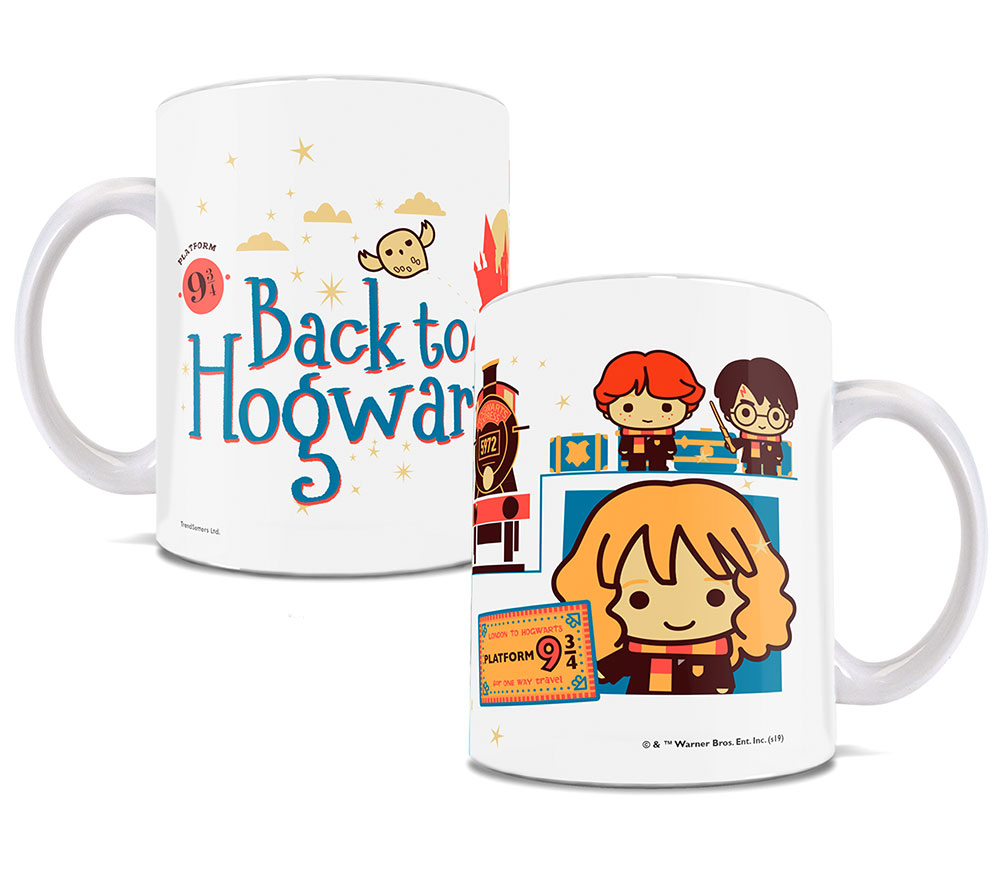 Picture of Trend Setters WMUG986 Harry Potter Chibi - Back to Hogwarts Ceramic Mug, White