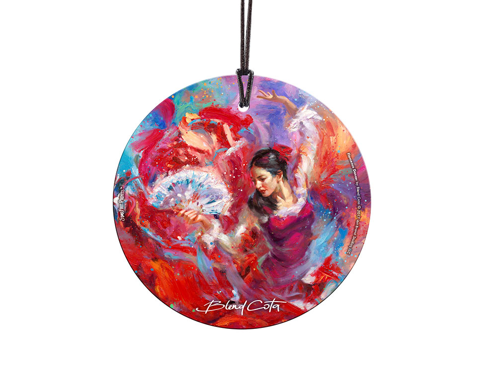 Blend Cota Flamenco Dancer StarFire Prints Hanging Glass