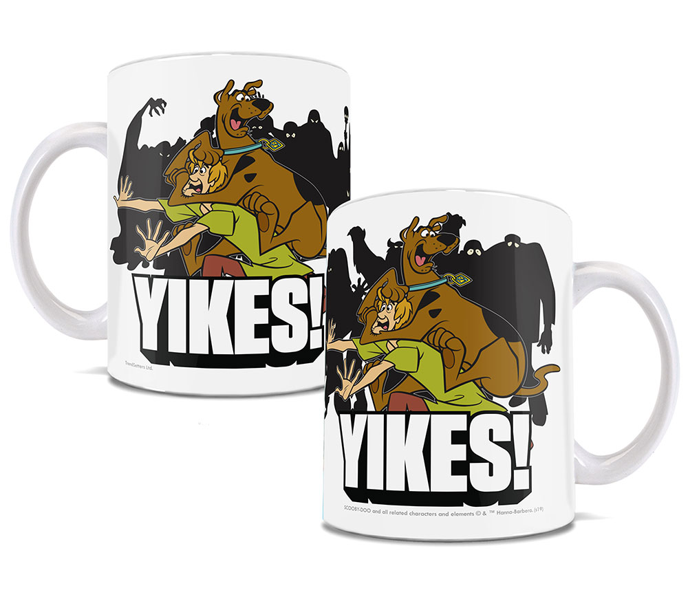 Picture of Trend Setters WMUG1075 Scooby Doo Yikes Ceramic Mug, White