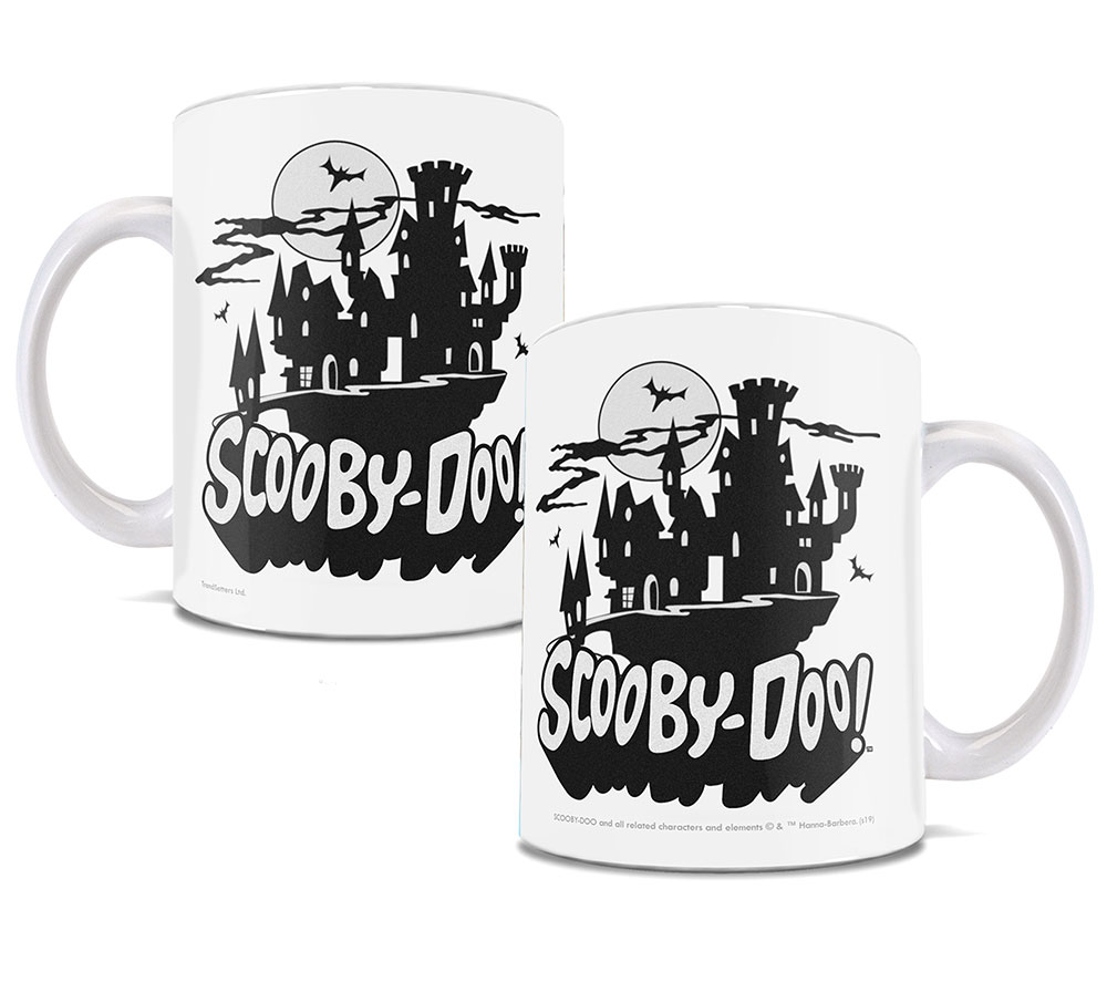 Picture of Trend Setters WMUG1077 Scooby Doo Spooky Mansion Ceramic Mug, White