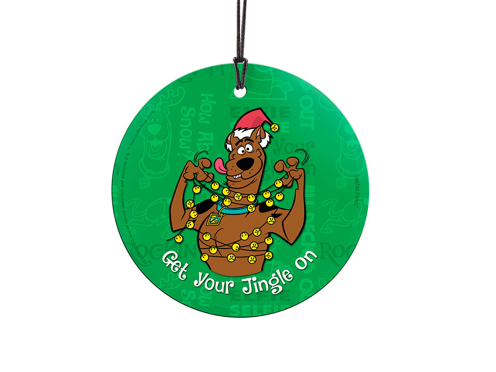 Scooby Doo Get Your Jingle On Starfire Hanging Glass