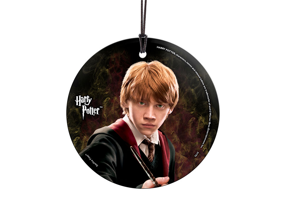 Harry Potter Ron StarFire Prints Hanging Glass
