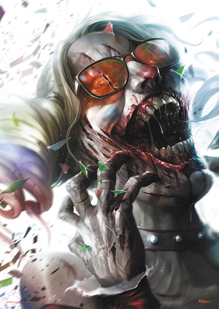 Batman Deceased Harley Quinn Mightyprint Wall Art