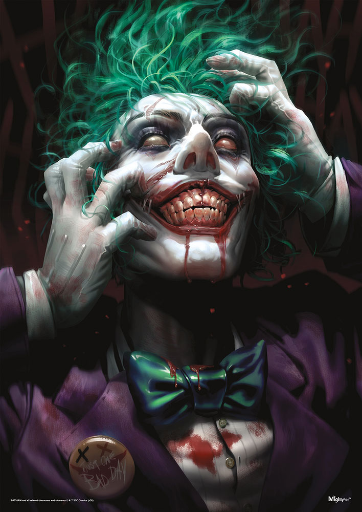 Batman Deceased Joker Mightyprint Wall Art