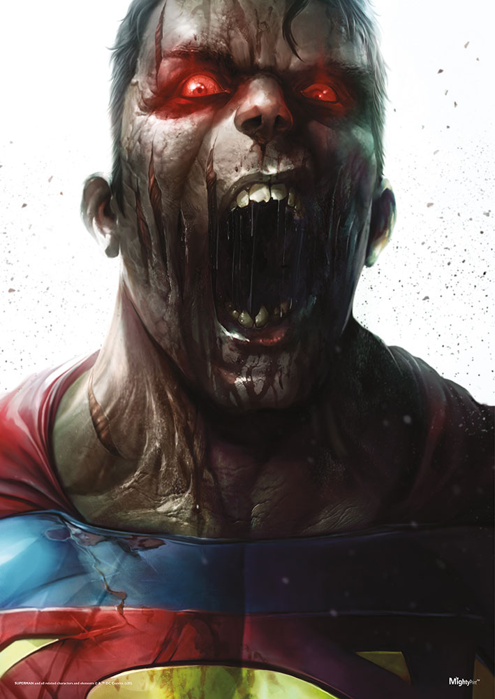 Superman Deceased Superman Mightyprint Wall Art