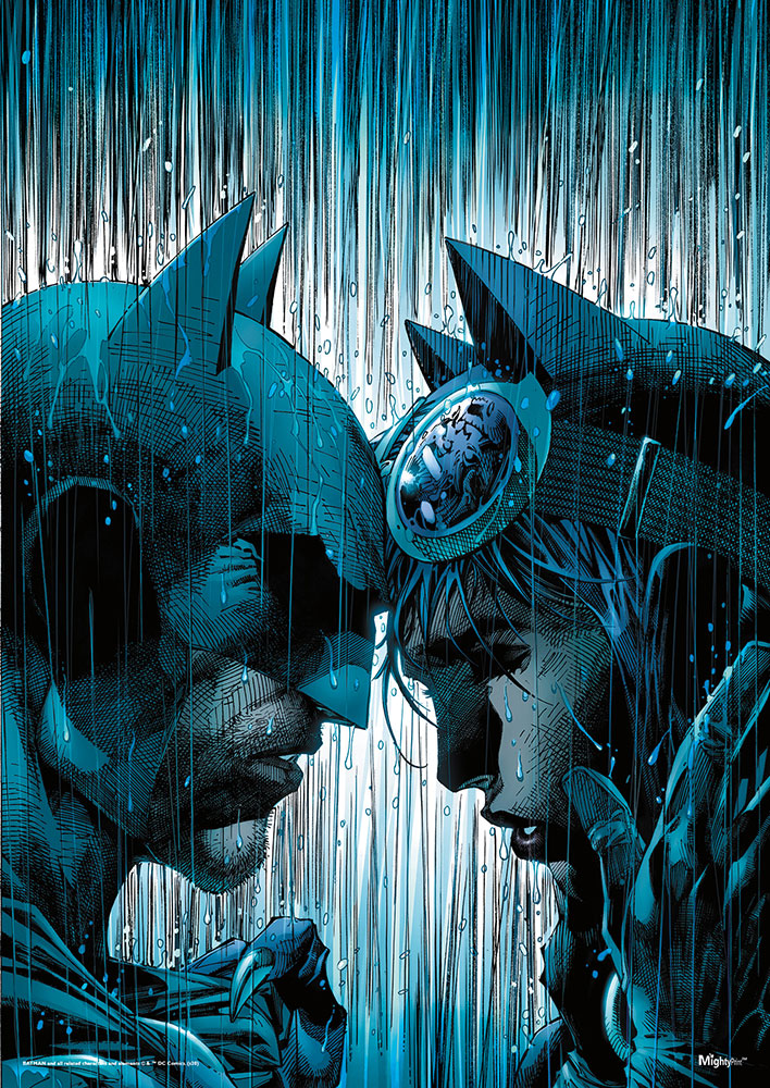 Batman Under The Weather Mightyprint Wall Art