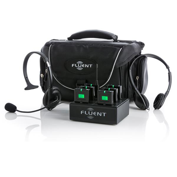 900 MHz 5 Person Tour Guide & Language Interpretaion System
