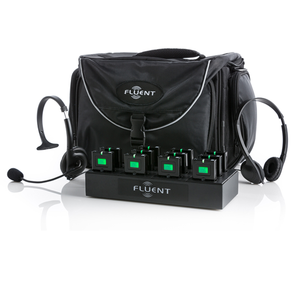900 MHz 10 Person Tour Guide & Language Interpretaion System