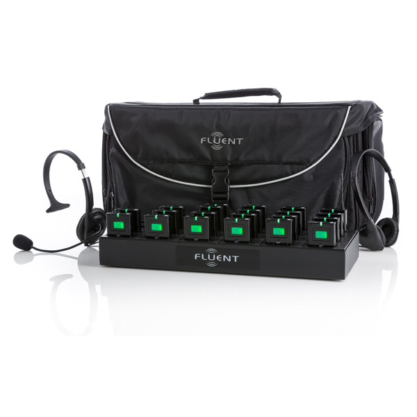 900 MHz 20 Person Tour Guide & Language Interpretaion System