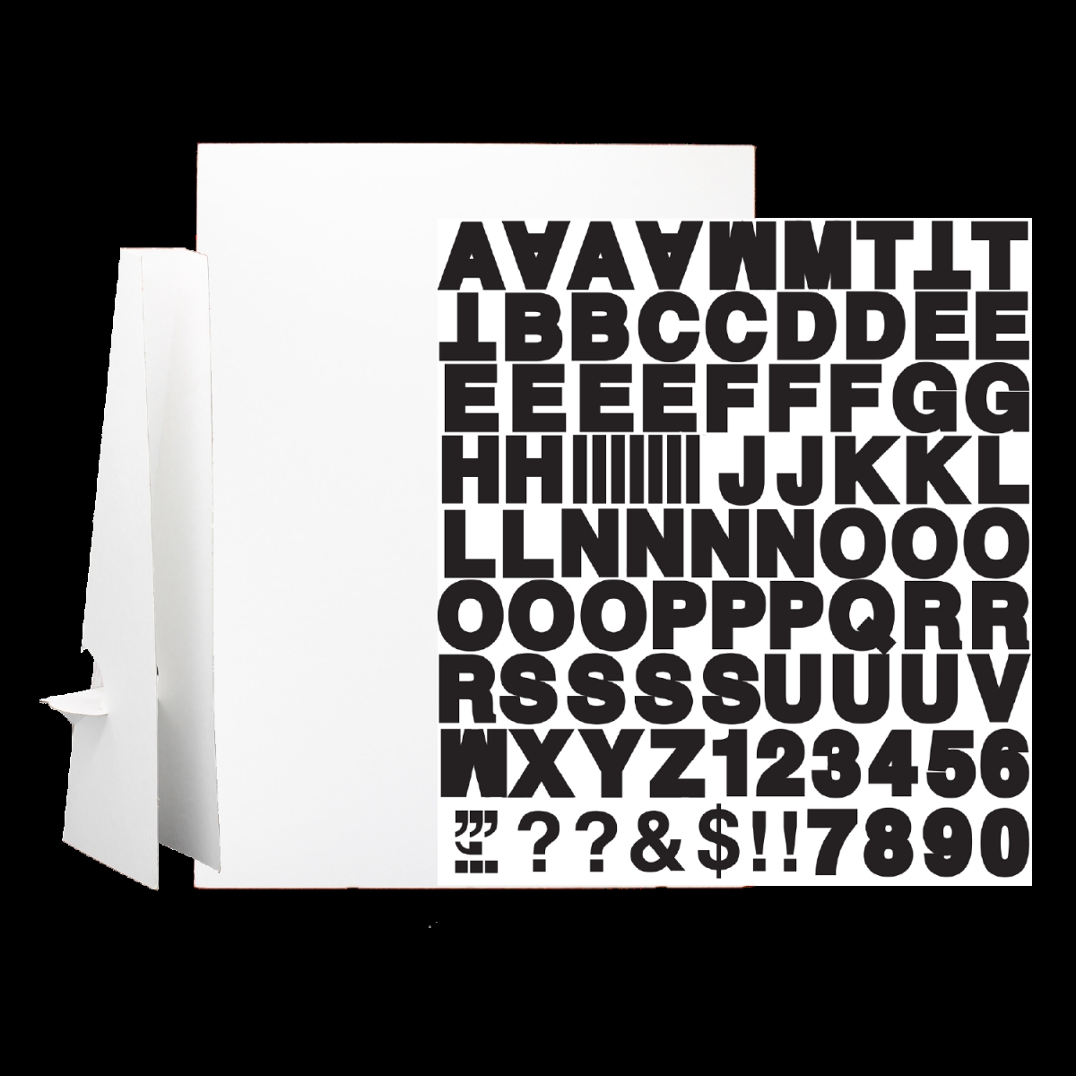 20 x 30 in. Corrugated Sign Kit  Pack of 5