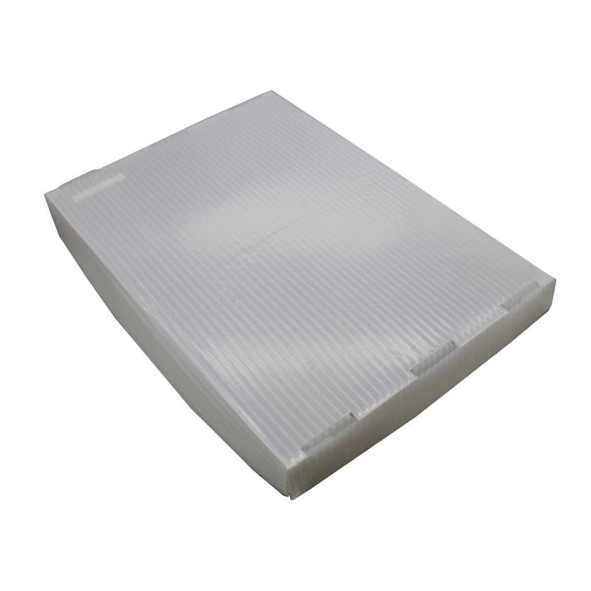 Translucent Plastic Storage Postal Tote Lids - 4 Pack
