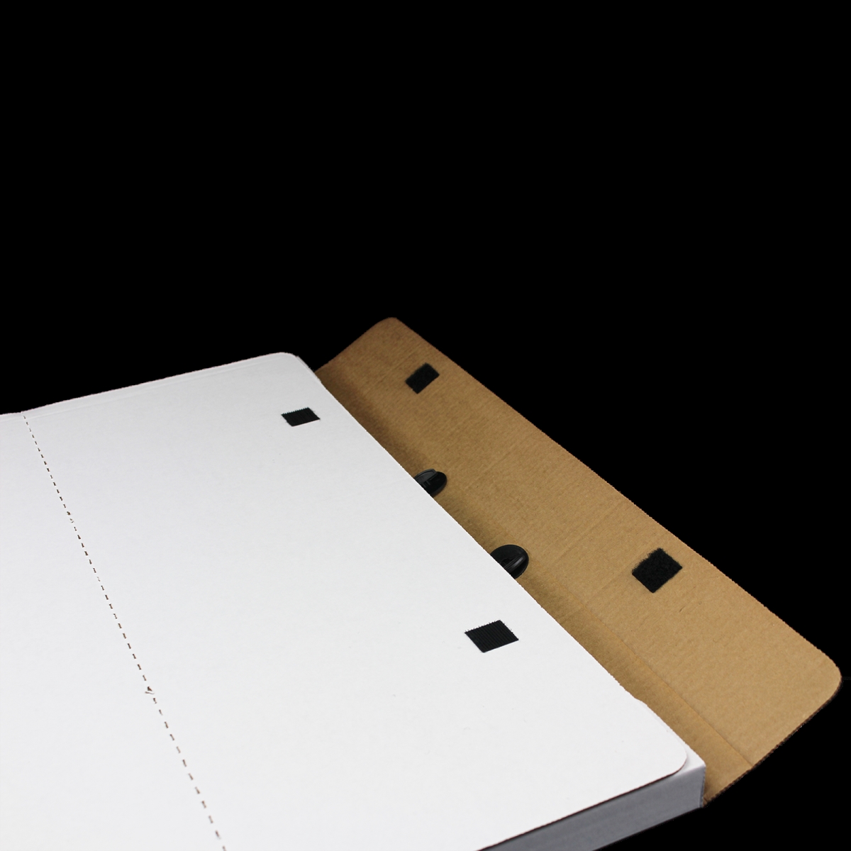20 x 26 White Portfolio Case Retail Pack of 10