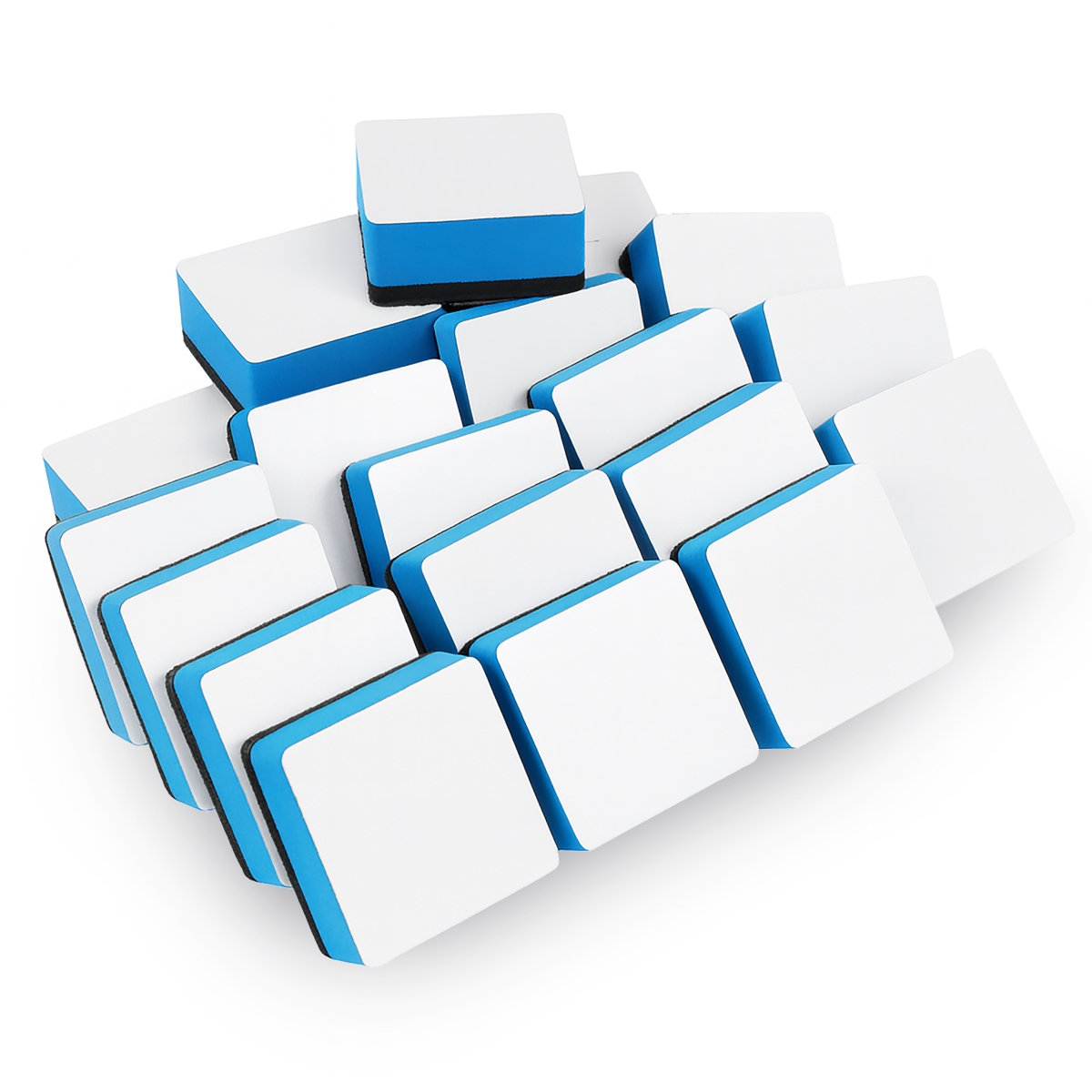 Flipside Products 33001 2' x 2' Dry Erase Eraser Board Buddies - 24 Pack
