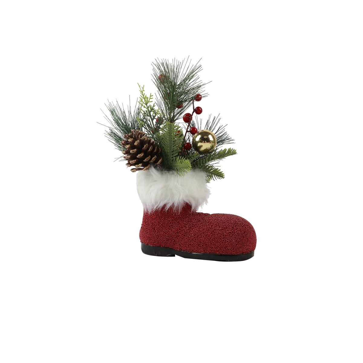 Xmas Mix in 8.5' x 12H Beaded Santa Boot