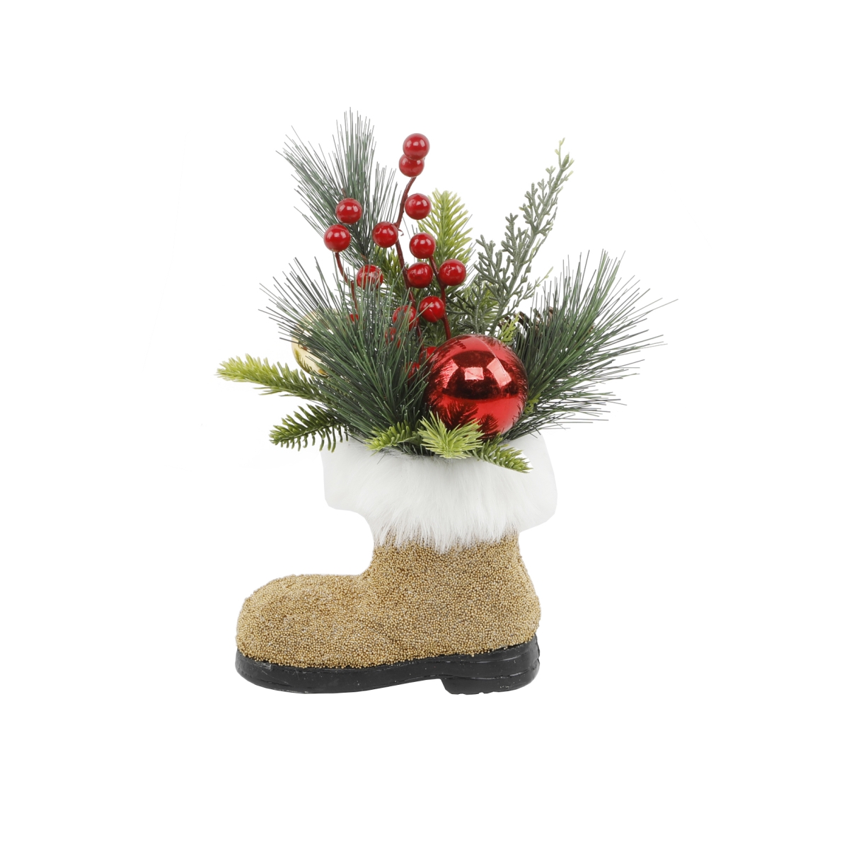 Xmas Mix in 8.5' x 12H Beaded Santa Boot