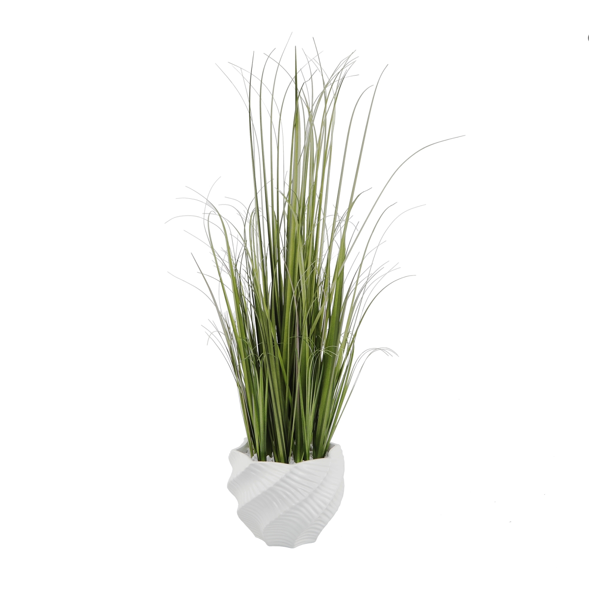 CS5257E-WH 38' Grass in 9' Cement Pot