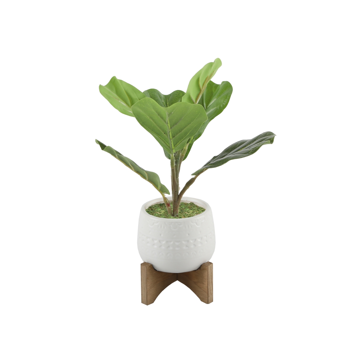 CS4590E-MTWH 12 Fiddle in 3.5' Mayan Ceramic on Stand