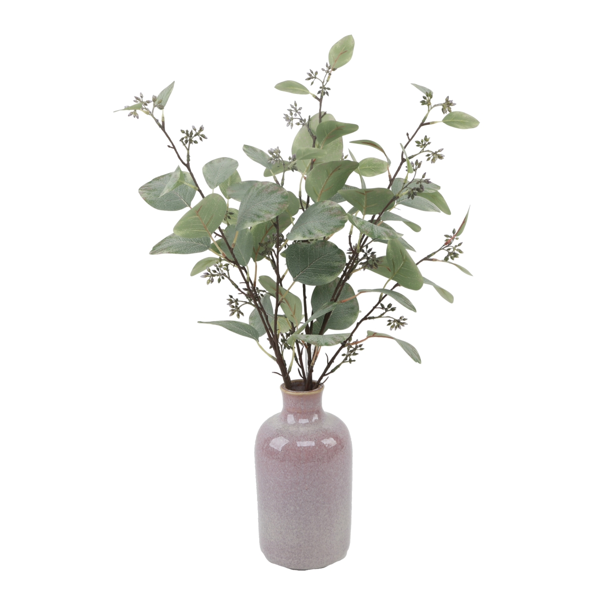 Euc in 5'D x 8.75'H Ceramic Vase 5X5X8.75