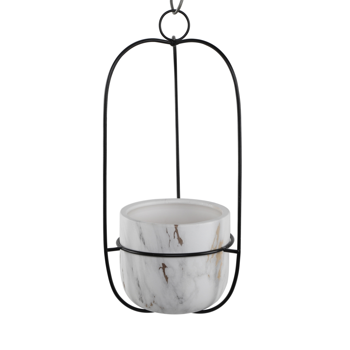 4.25X4.25X4 Ceramic Hanging Pot
