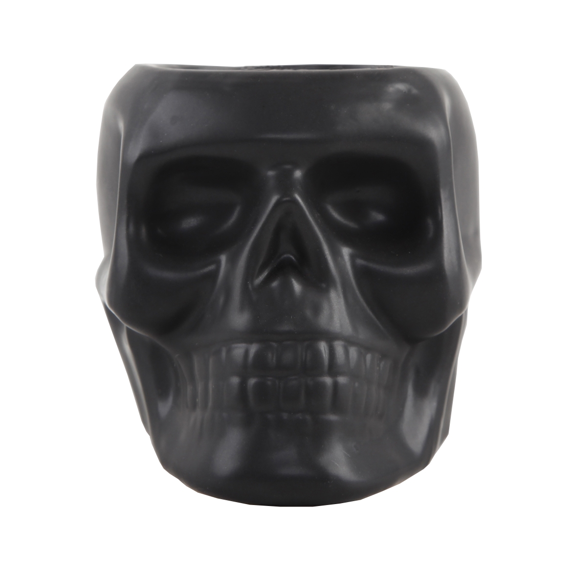 4.5X3.5 CERAMIC SUGAR SKULL Planter, MTBK