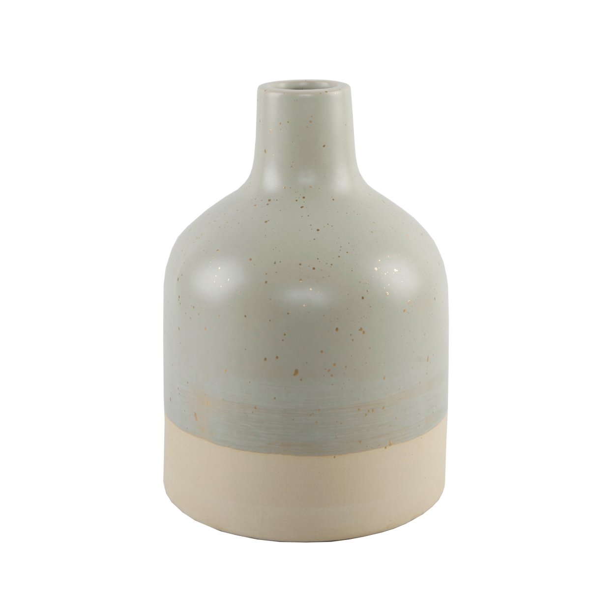 CT1051E-SAGE 11'H Two-tone Speckle Ceramic,Sage