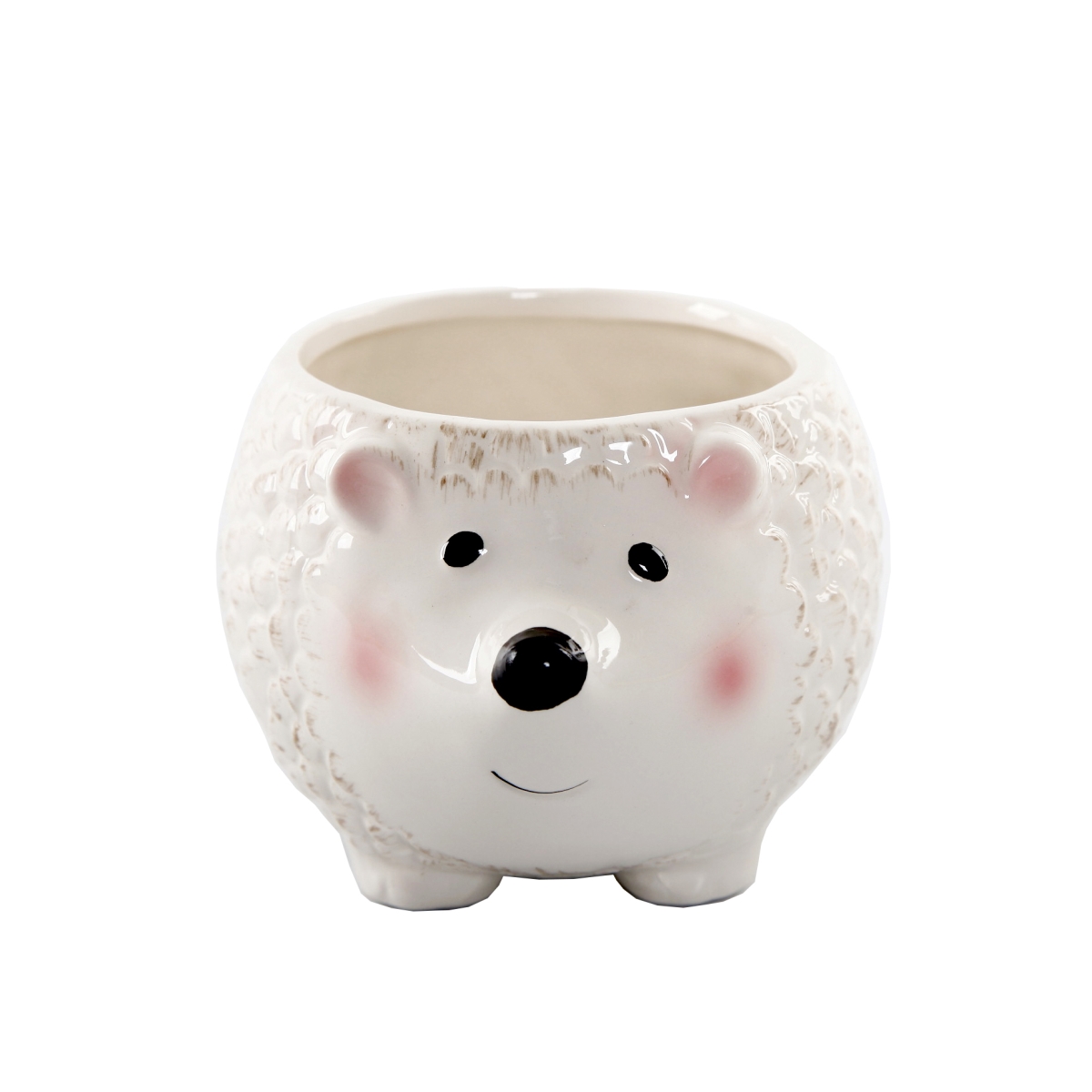 6' Hedgehog Ceramic Planter