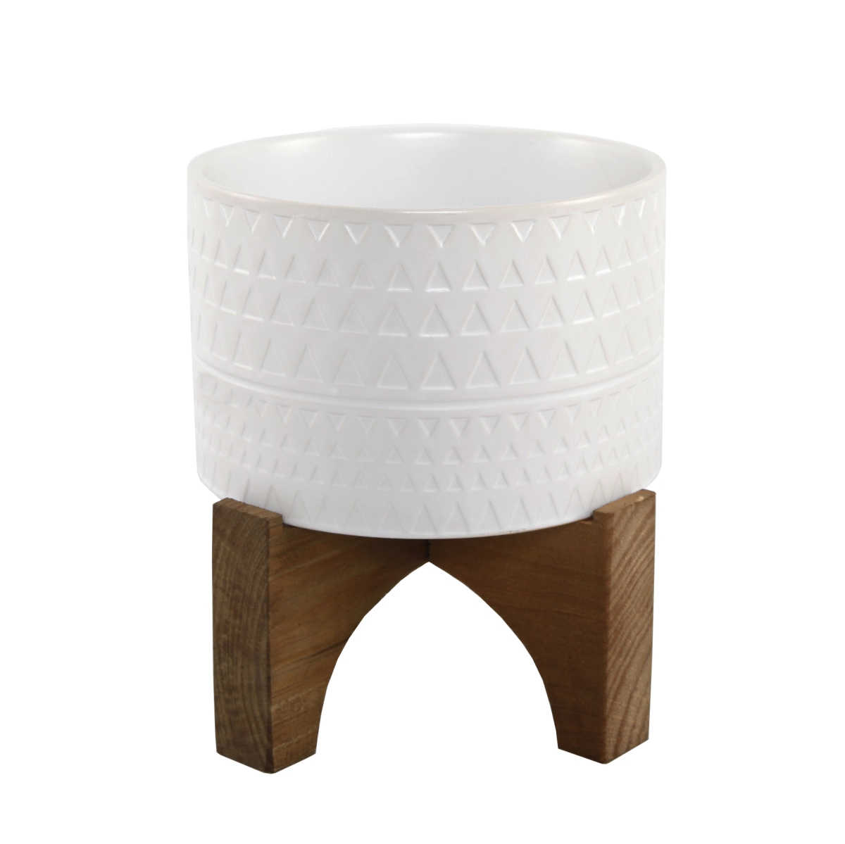 7' PHARAOH Ceramic Planter on Stand