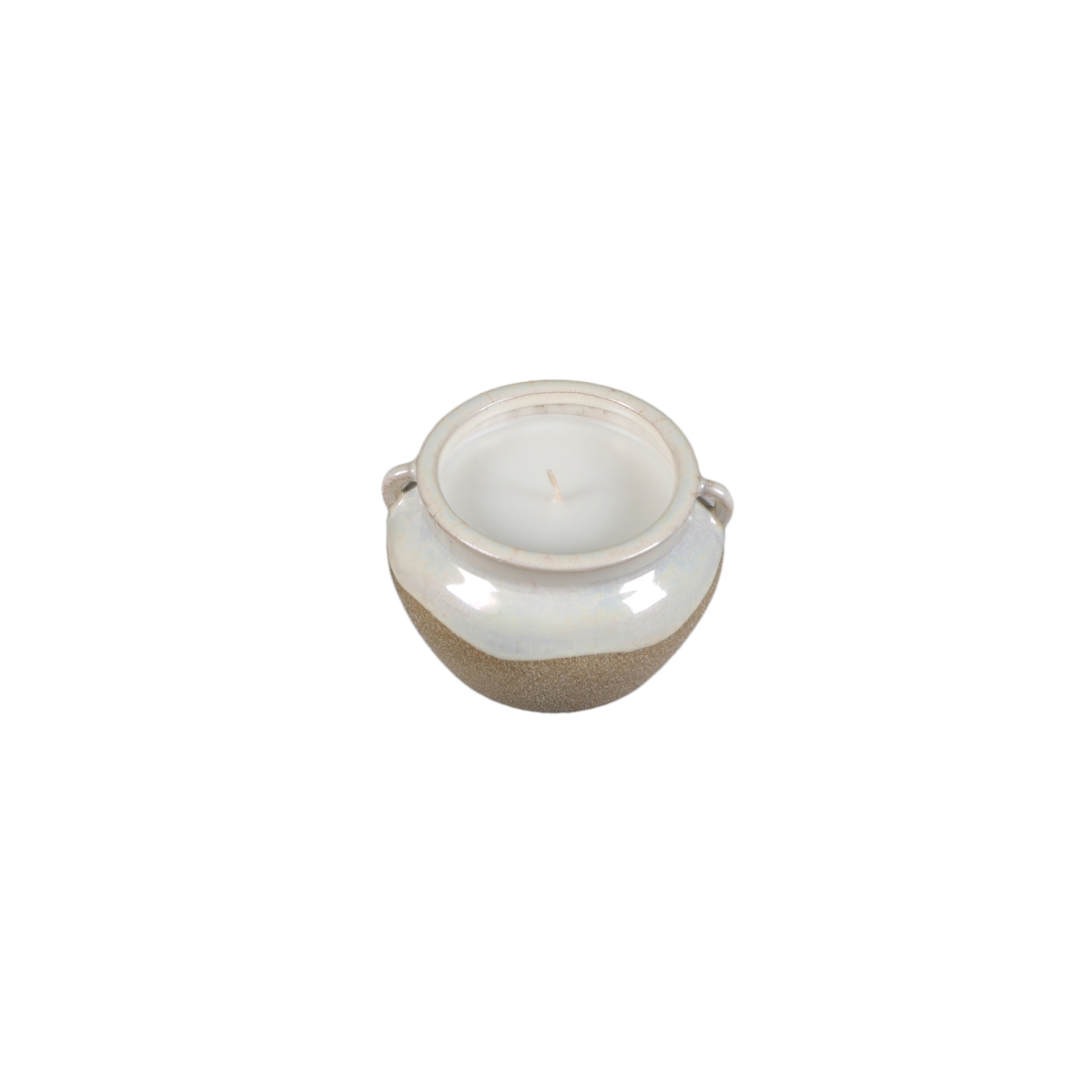 CD75E 4.25' Honey Pot Ceramic Candle - Vanilla Cloud 10.4 oz