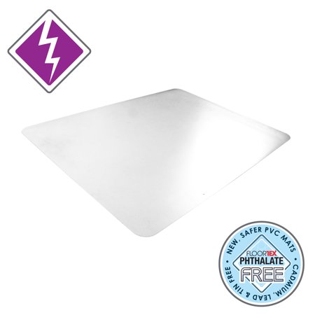 FRDE32036V2 20 x 36 in. Vinyl Rectangular Desk Pad, Anti-Static