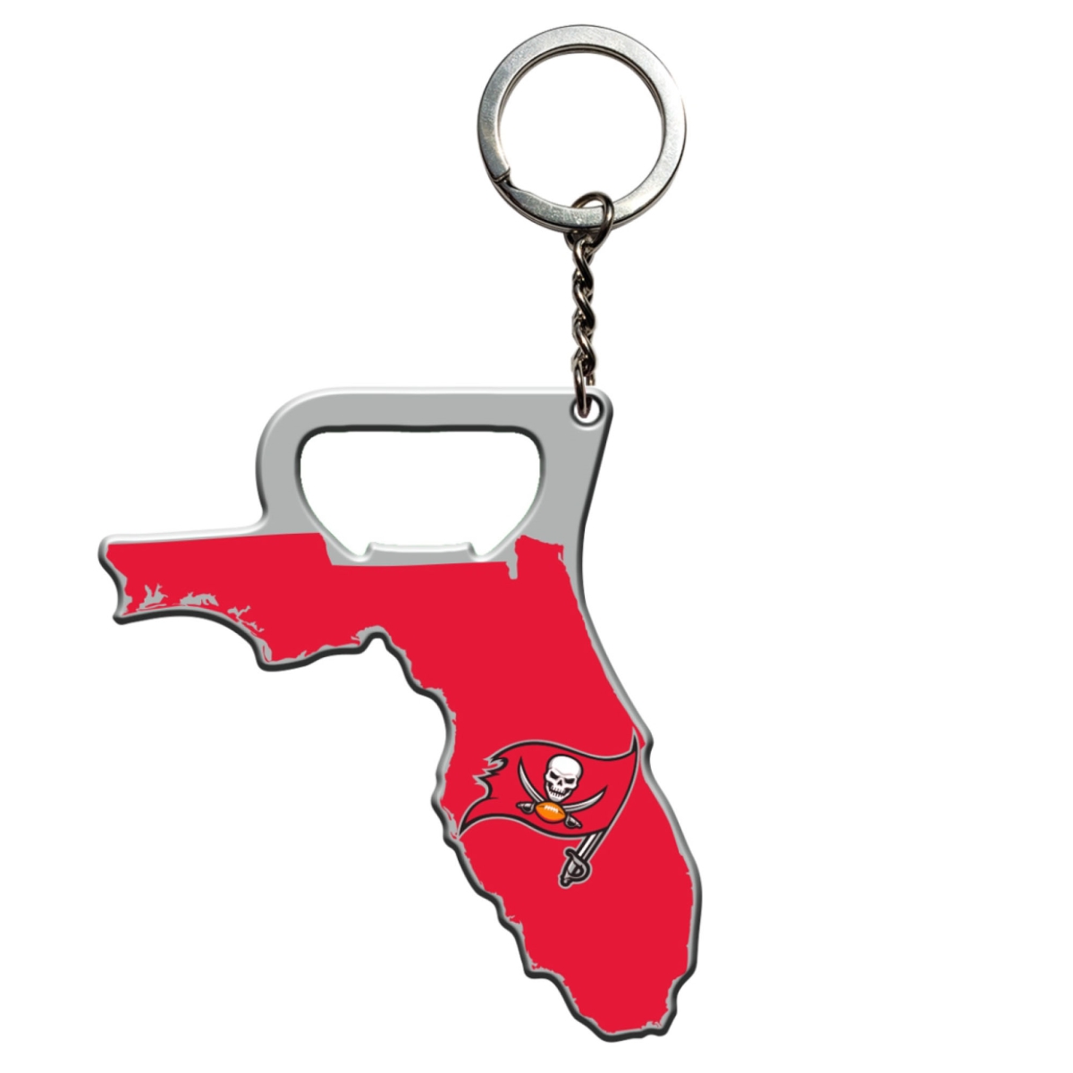 Picture of Fanmats 63422 3 x 3 in. Tampa Bay Buccaneers Keychain Bottle Opener&#44; Red