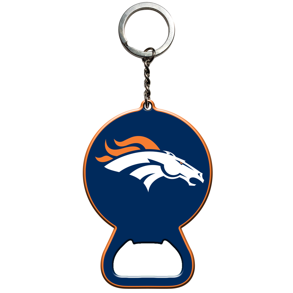 Picture of Fanmats 62492 3 x 3 in. Denver Broncos Keychain Bottle Opener&#44; Blue