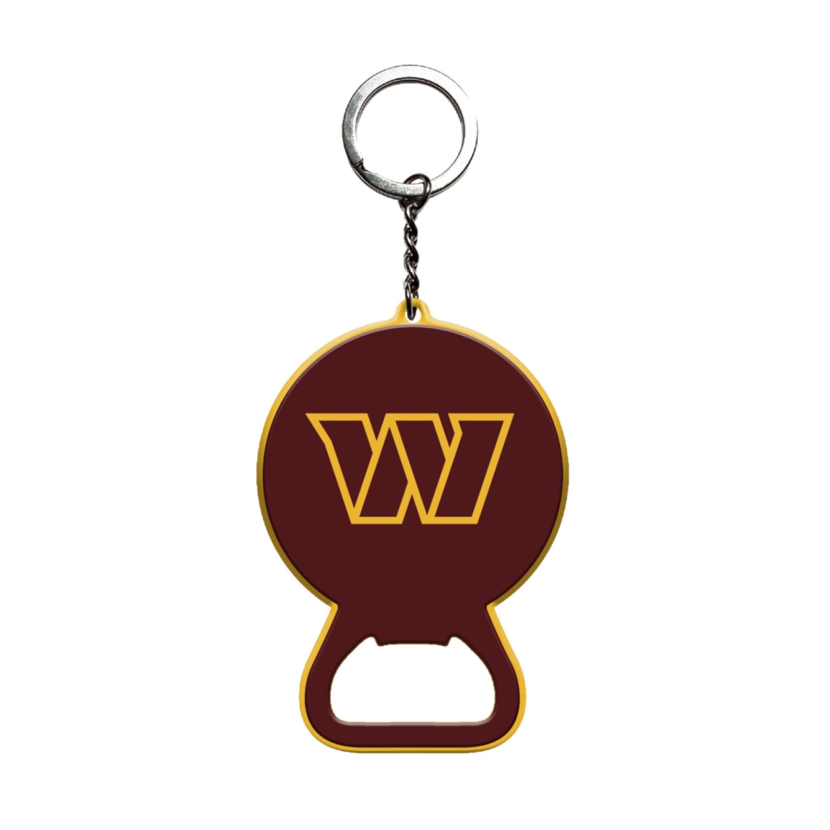 Picture of Fanmats 62506 3 x 3 in. Washington Commanders Keychain Bottle Opener&#44; Maroon