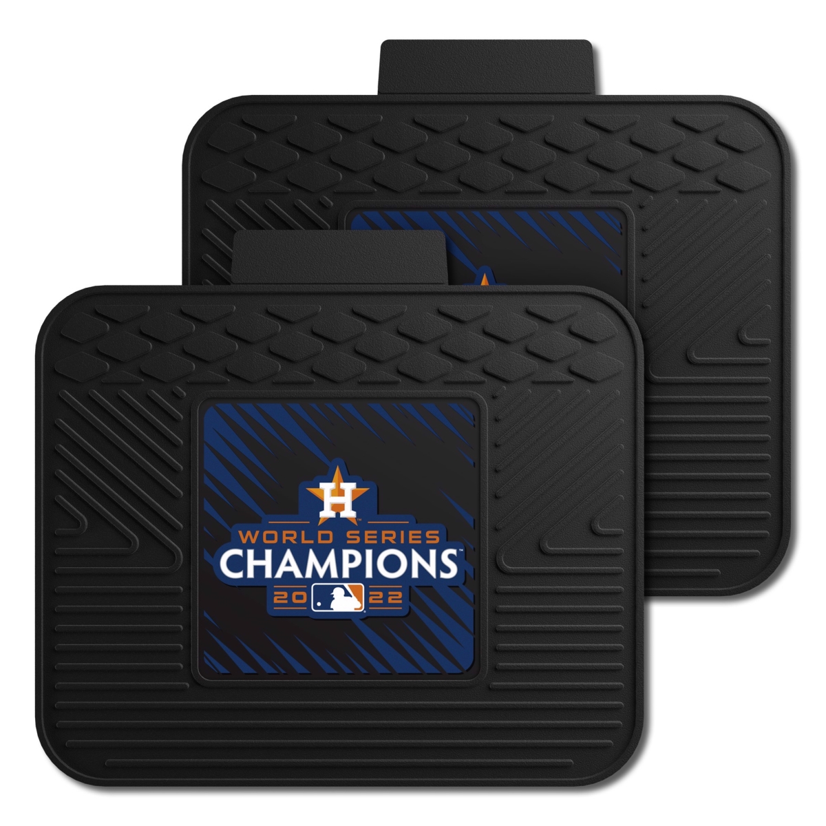 34279 14 x 17 in. Houston Astros 2022 MLB World Series Champions Utility Mats, Black - 2 Piece -  FanMats