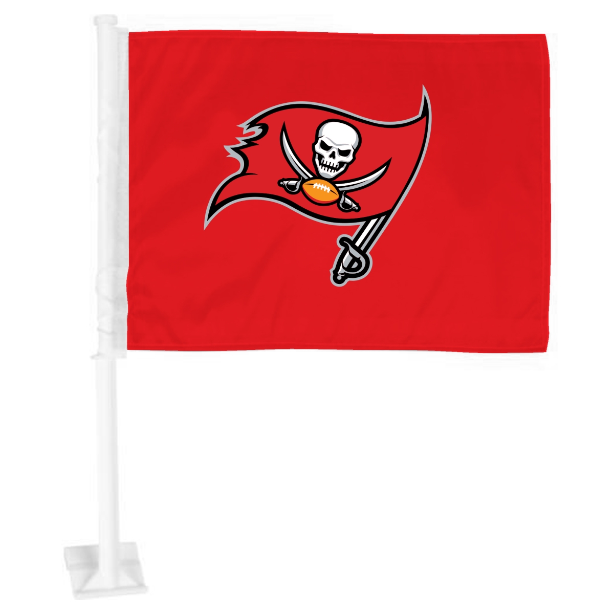 Picture of Fanmats 26154 11 x 14 in. Large Tampa Bay Buccaneers Car Flag&#44; Red