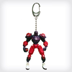 Picture of Foamfanatics FH726 3 in. Houston Texans Fox Robot 3 in 1 Posable Keychain Action Figure Version 2. 0