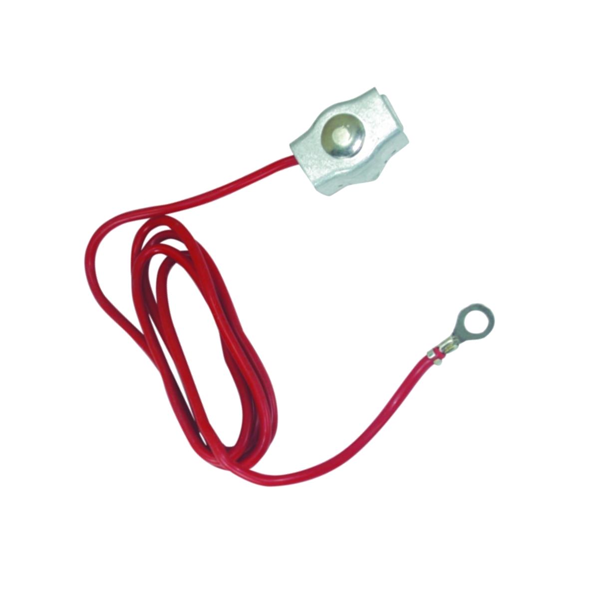 Picture of Field Guardian 102627 0.25 in. Polyrope to Energizer Connector- Silver