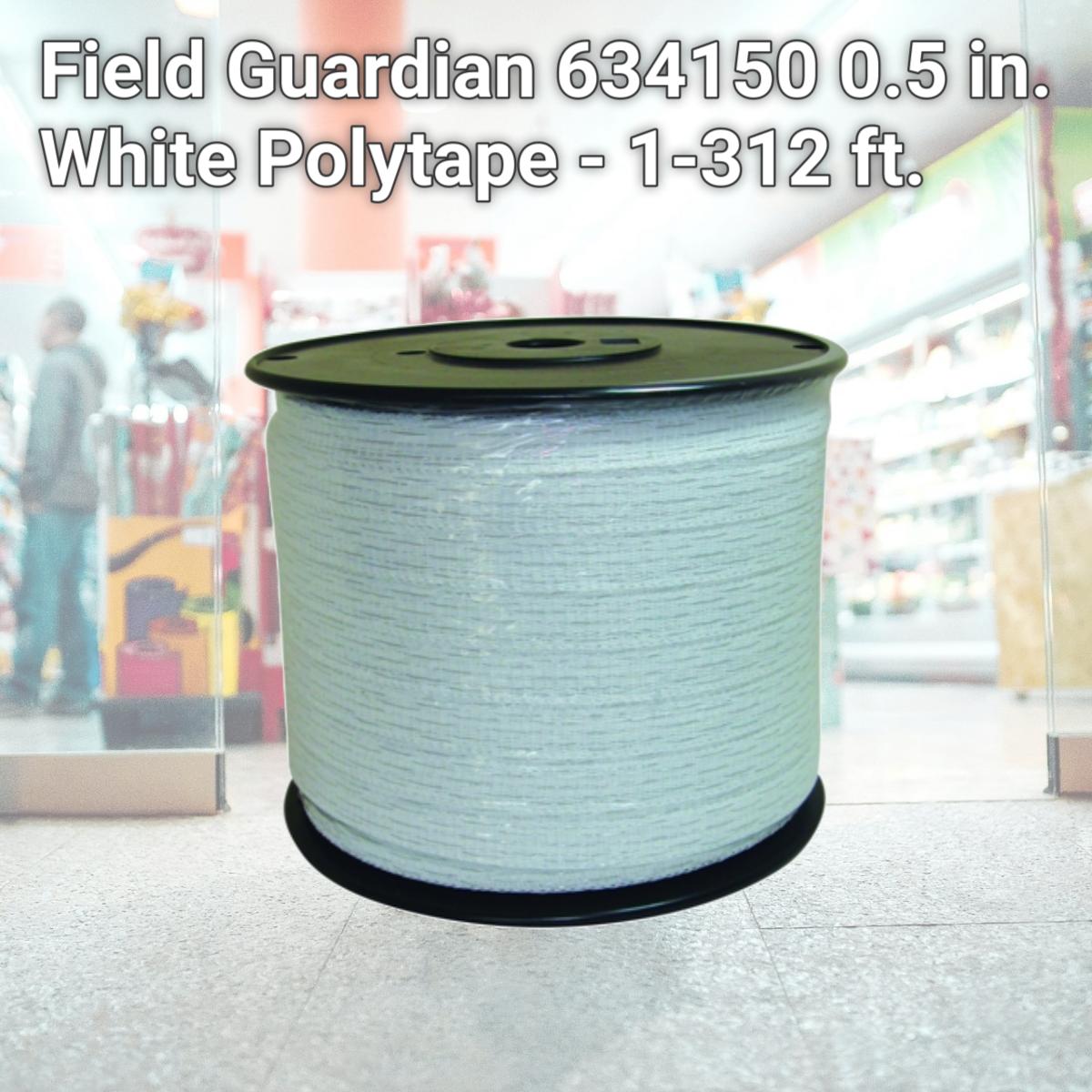 Picture of Field Guardian 634150 0.5 in. White Polytape - 1-312 ft.