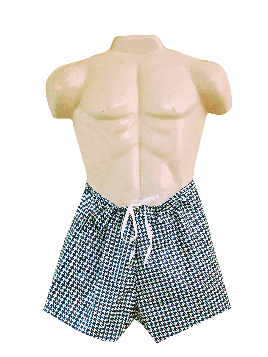 Picture of Dipsters 20-1011 Patient Wear-Mens Tie Waist Shorts - Medium - Dozen