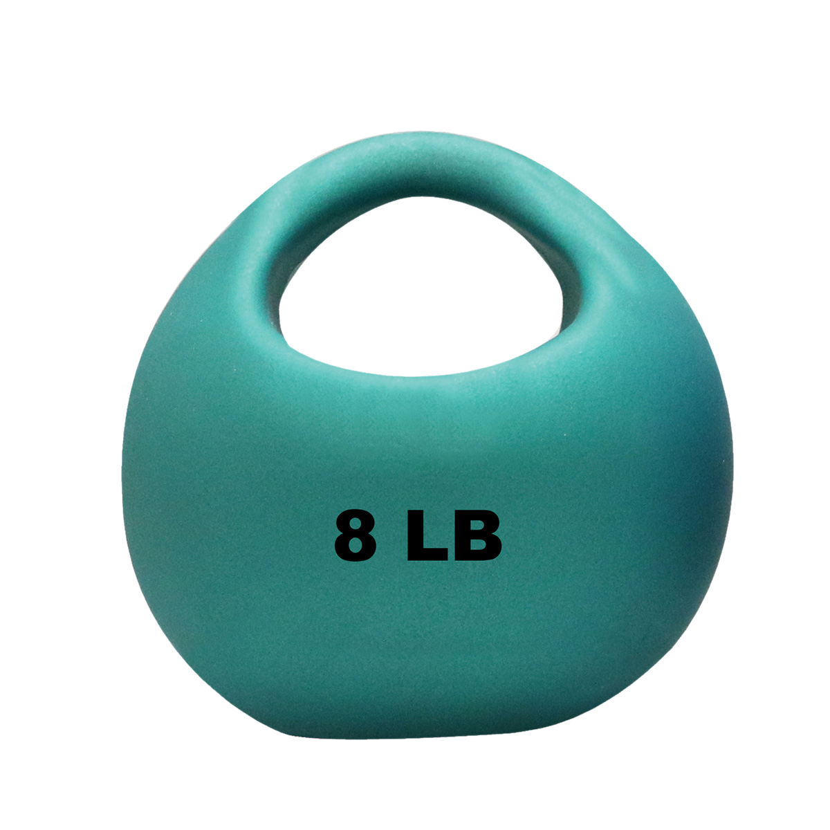 CanDo One-Handle Medicine Ball, 8 lb., 9" Diameter, Green