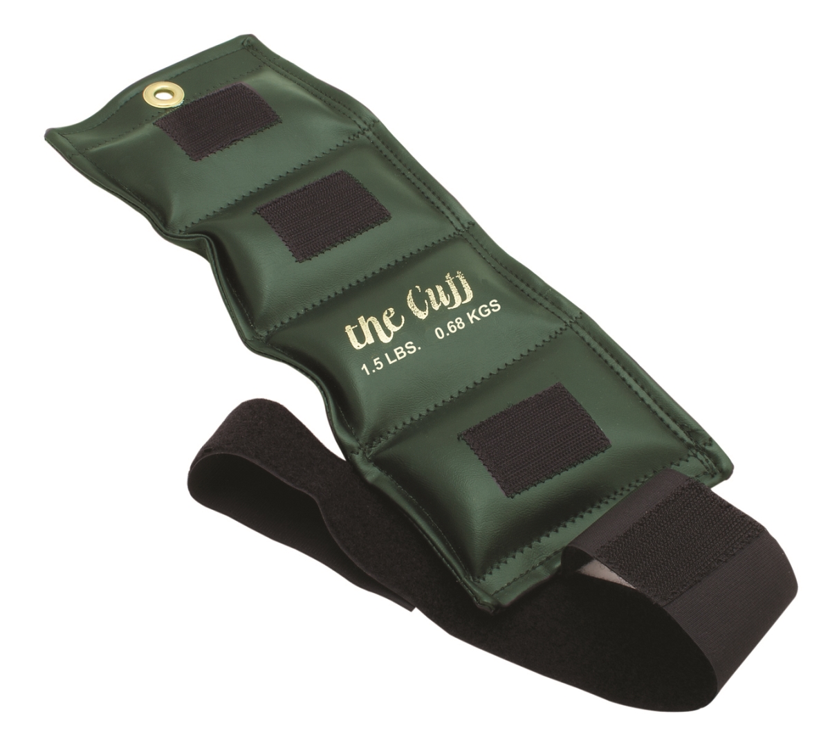10-2504 1.5 lbs Deluxe Ankle & Wrist Weight, Olive