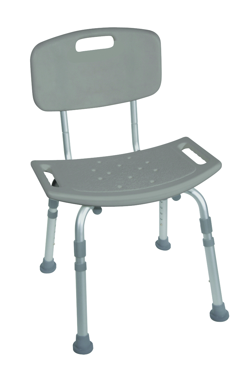 43-2412 Bath Bench with Back KD