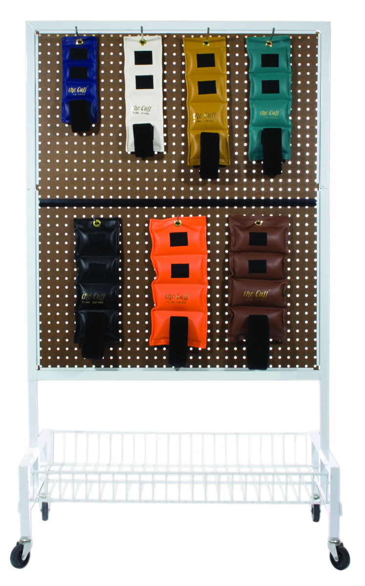 10-2551 Deluxe Ankle & Wrist Weight with Rack - 7 Piece