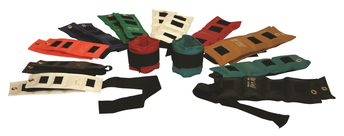Cuff Deluxe Wrist and Ankle Weight, 20 Piece Set